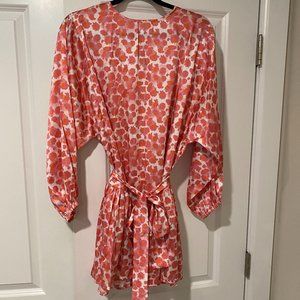 Mini Dress in Pink Floral by Selmacilek